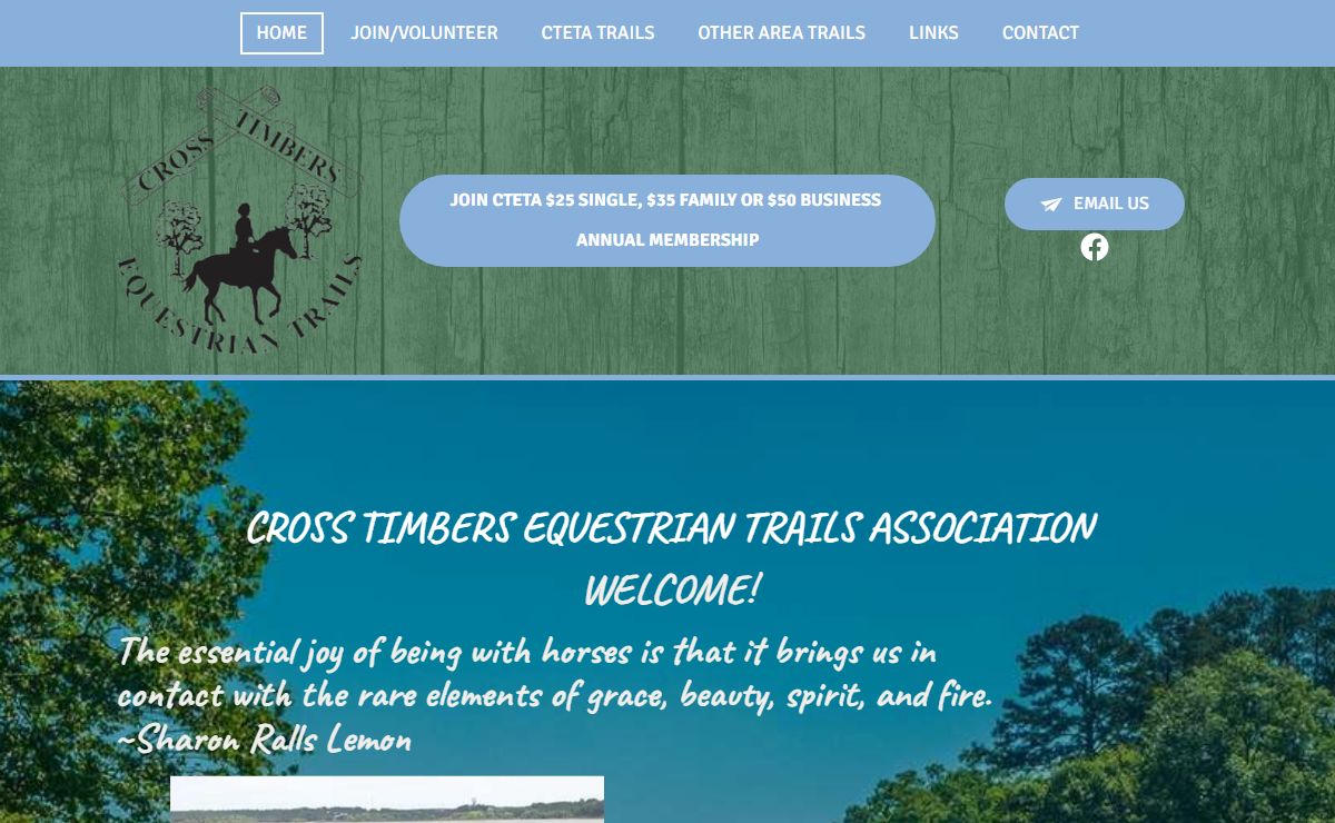 Equestrian Trails | Denton County, TX - CTETA
