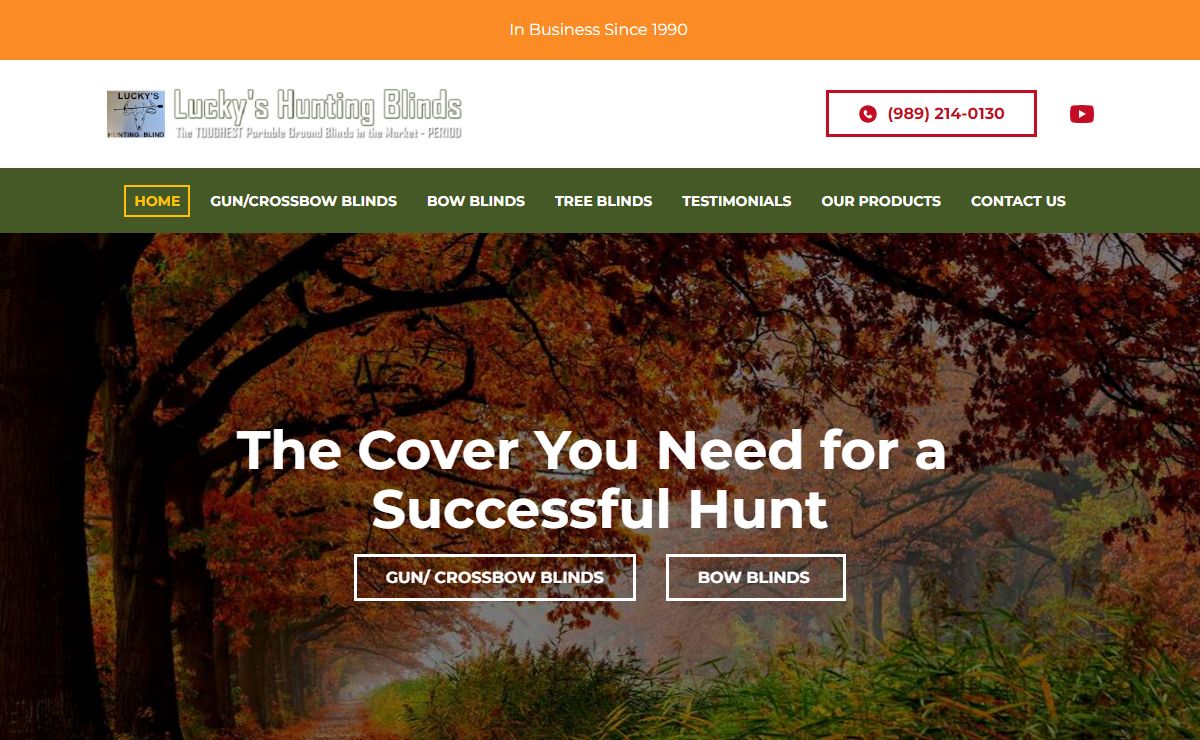 Hunting Blinds | Lucky's Hunting Blinds