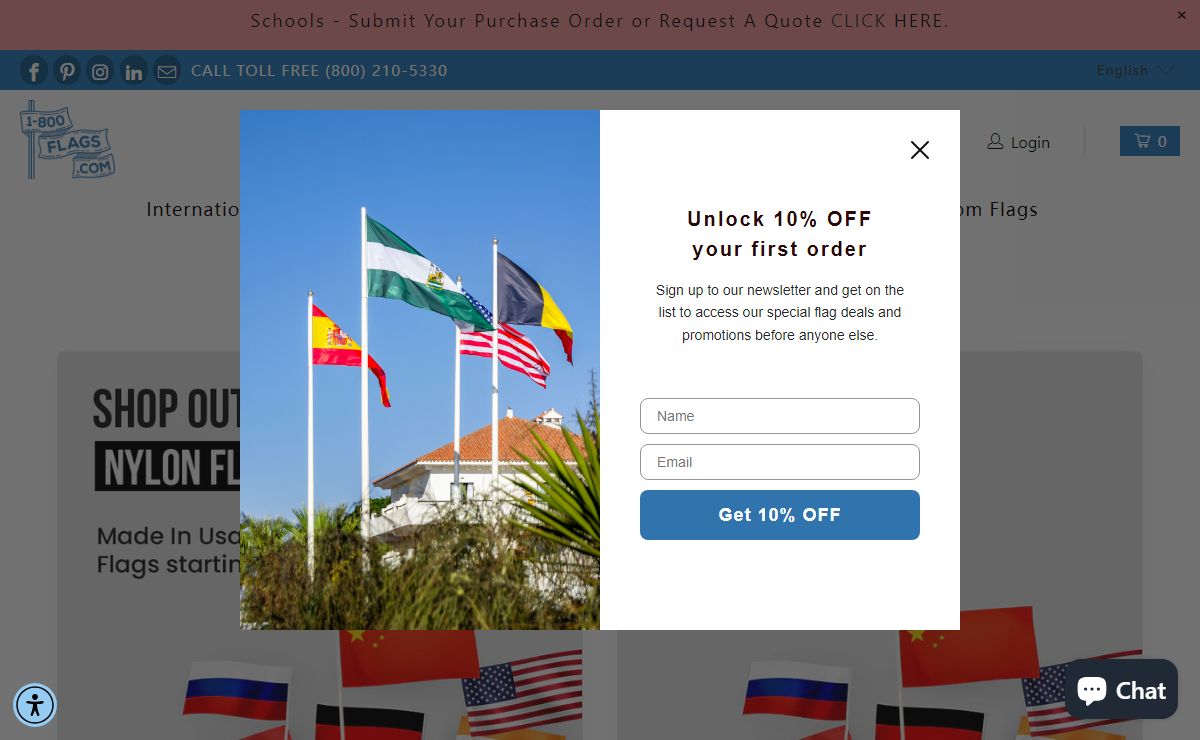 1-800 Flags | Buy International Flags, US Flags, Custom Flags & Banner