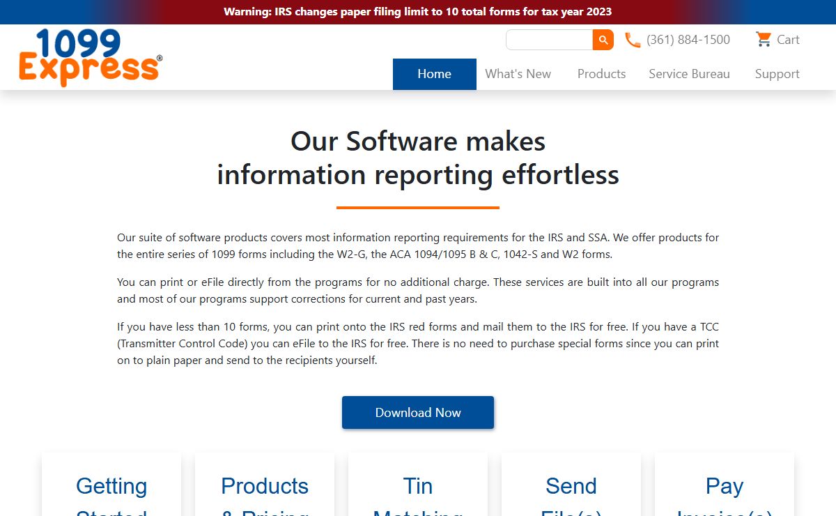 Home Page - 1099 Express