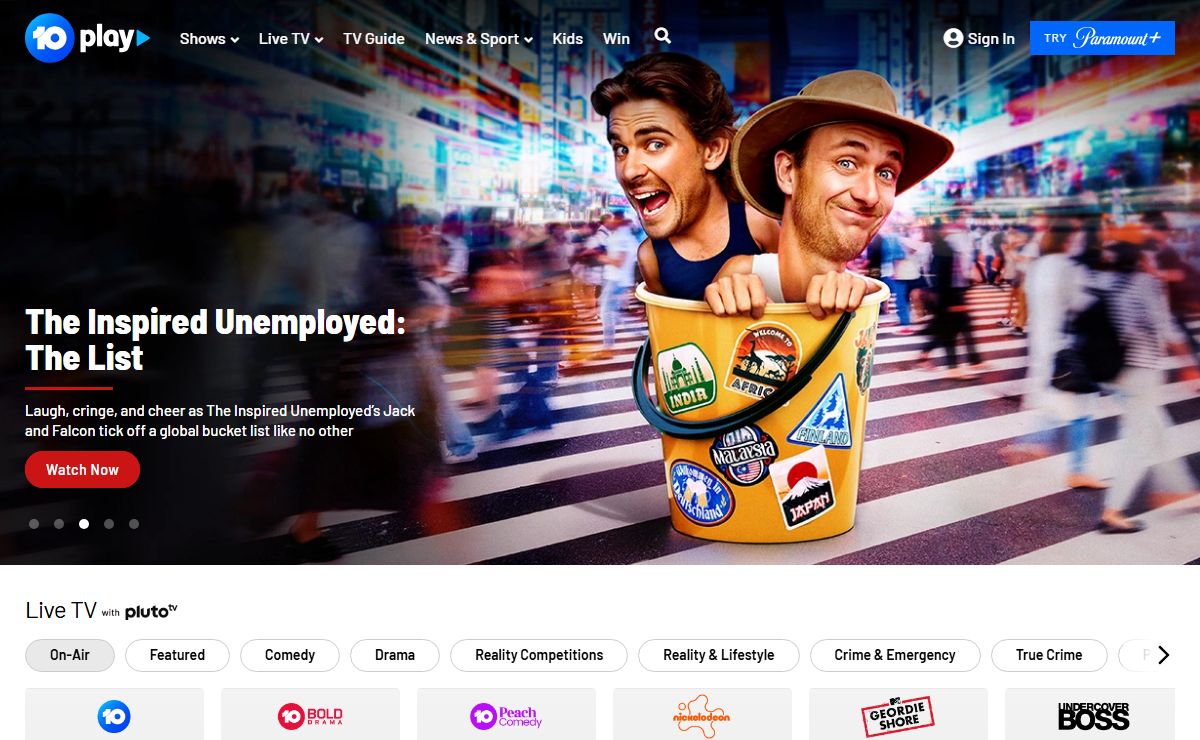 Watch full episodes of TV shows for free on 10 play - Network Ten