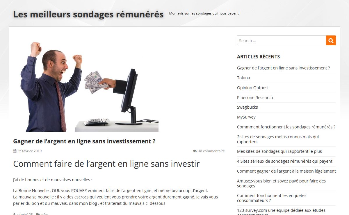 Les meilleurs sondages rémunérés – Mon avis sur les sondages qui nous payent
