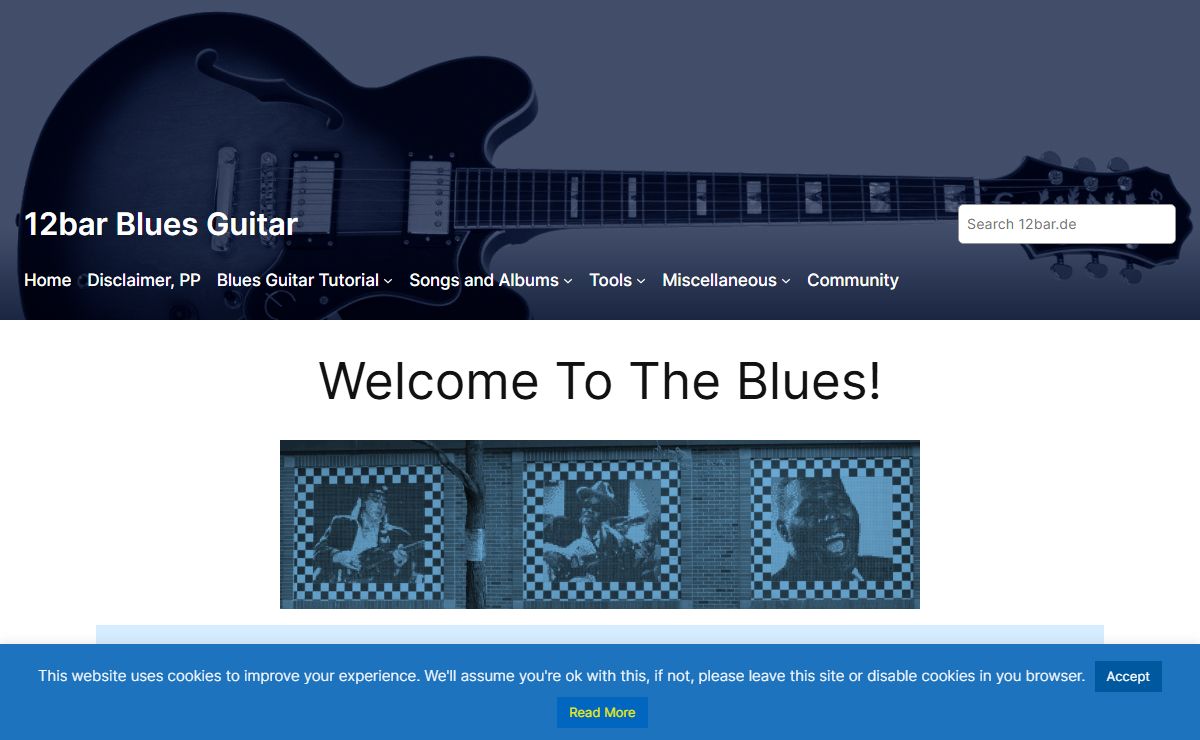 12bar Blues Guitar – Free Blues Guitar Tutorial and Forum