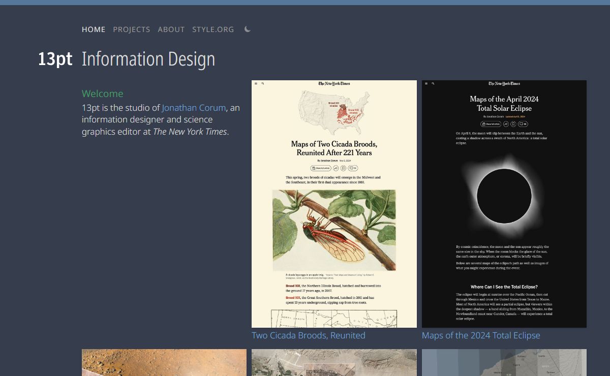 13pt | Information Design
