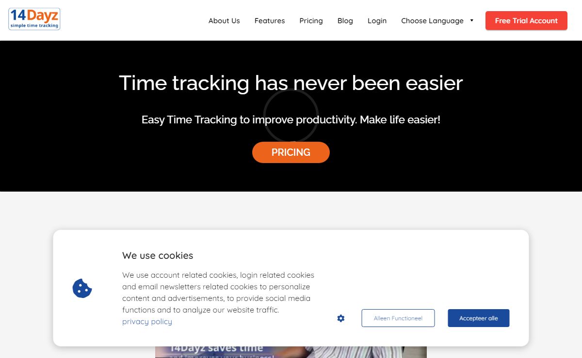 Time tracking as simple as ABC- Try it for free!
