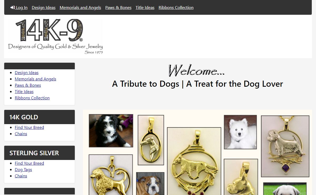 Quality Jewelry to Honor Your Dog | 14K9
