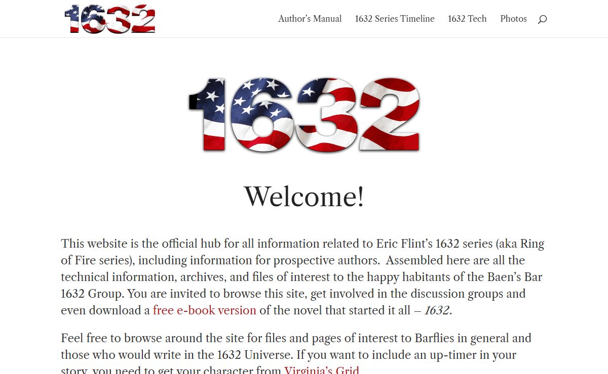 1632.org | Official Compendium for Eric Flint's 1632 Universe