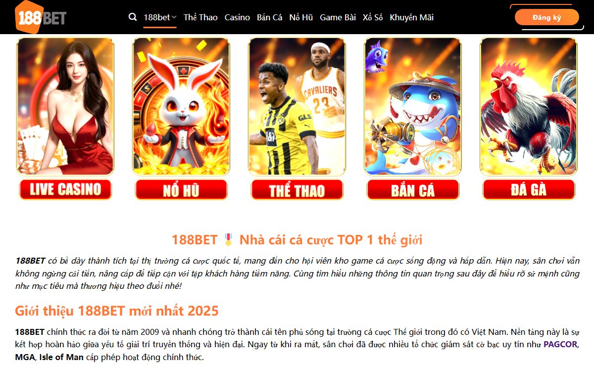 188BET | Link 188BET COM Chính Thức ✅【2025】