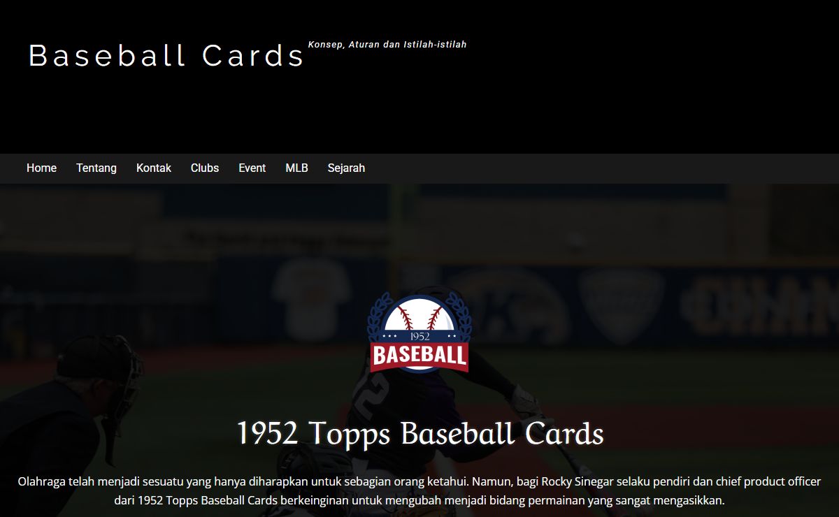 Baseball Cards