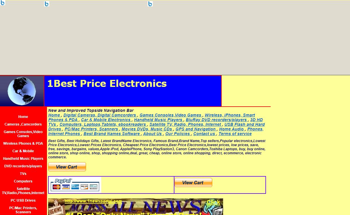Lowest Price Electronics Canon Cameras,Garmin GPS,Apple iPhones,HP Computers, Samsung TV at Best Price Electronics