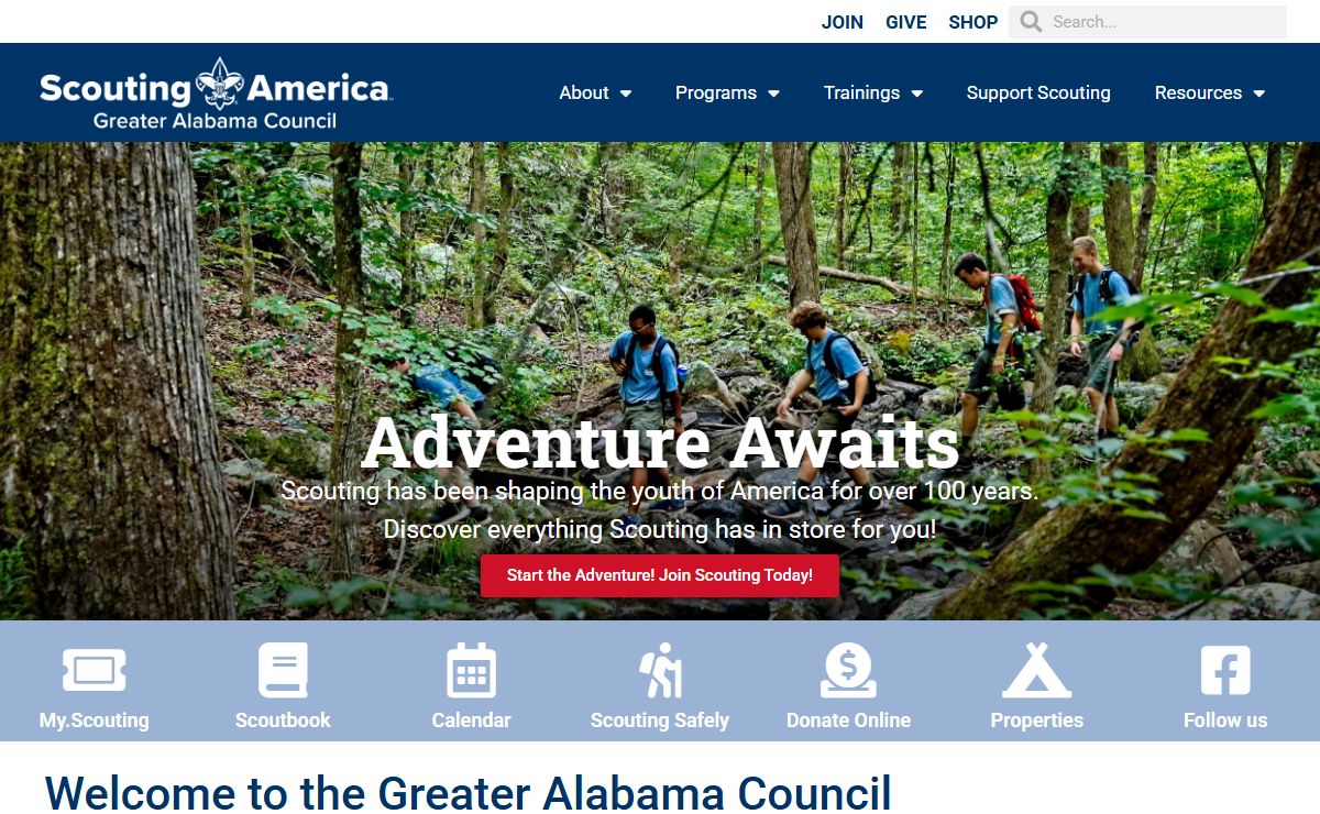 Home - Greater Alabama Council