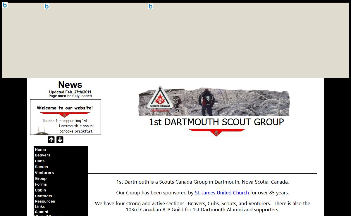 1st Dartmouth Scouting