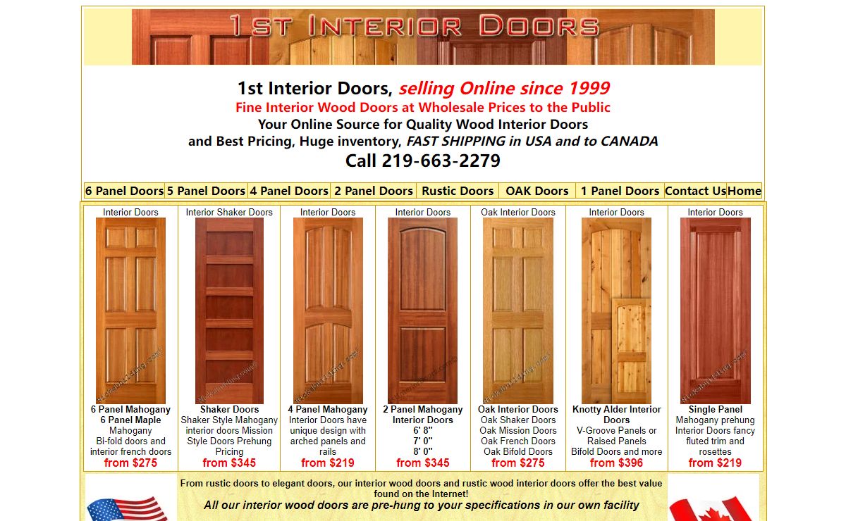 Interior Doors, Interior Wood Doors Mahogany, Knotty Alder, Maple and Oak
