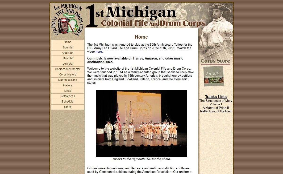 1st Michigan Colonial Fife and Drum Corps