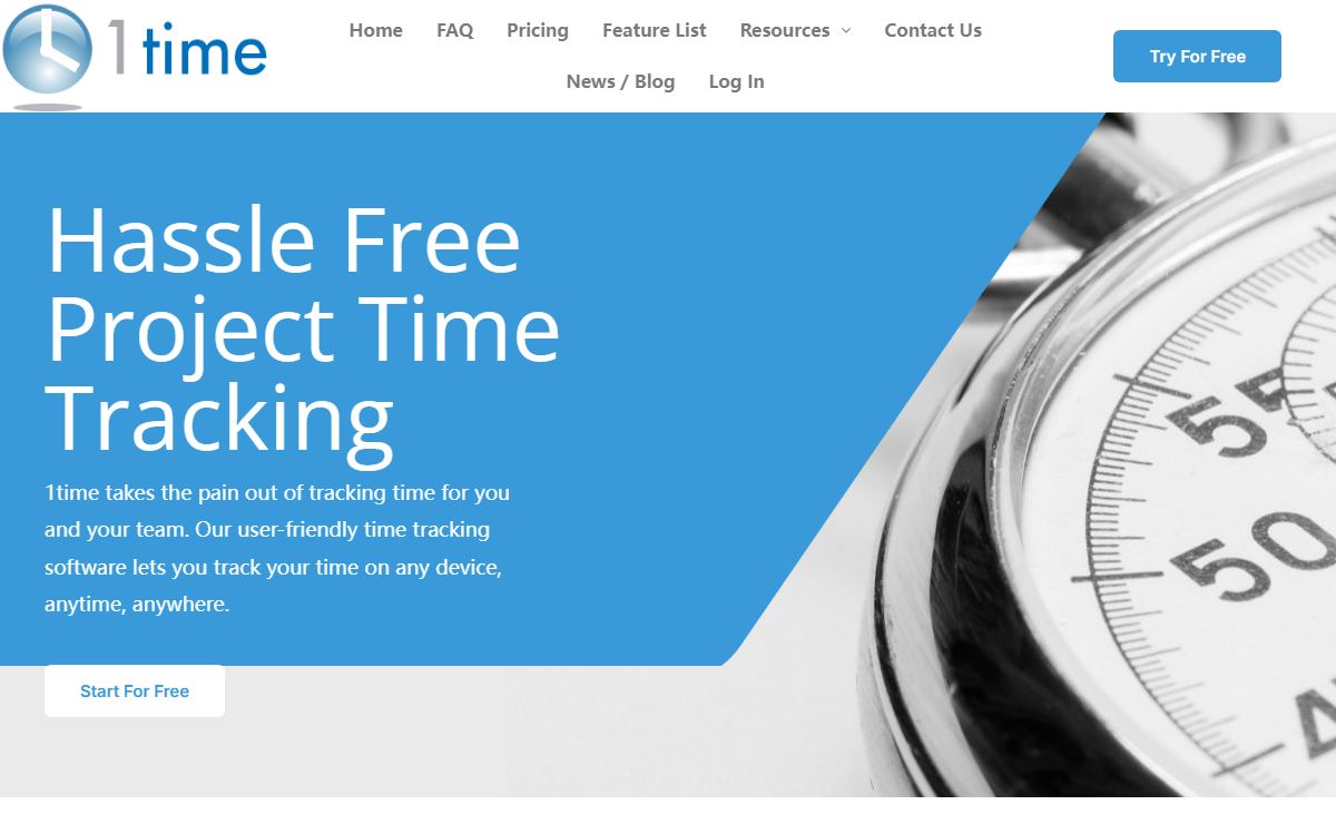 Time Tracking Software | 1time