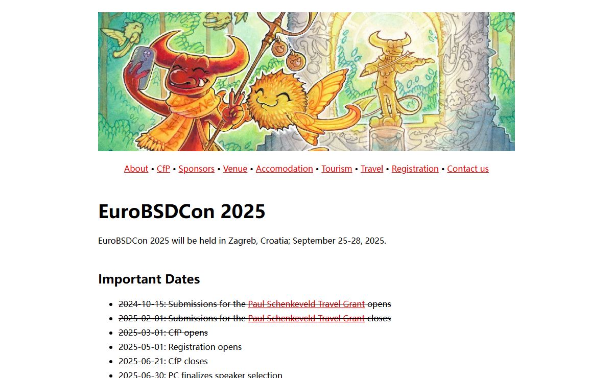 EuroBSDCon 2025 — EuroBSDCon 2025