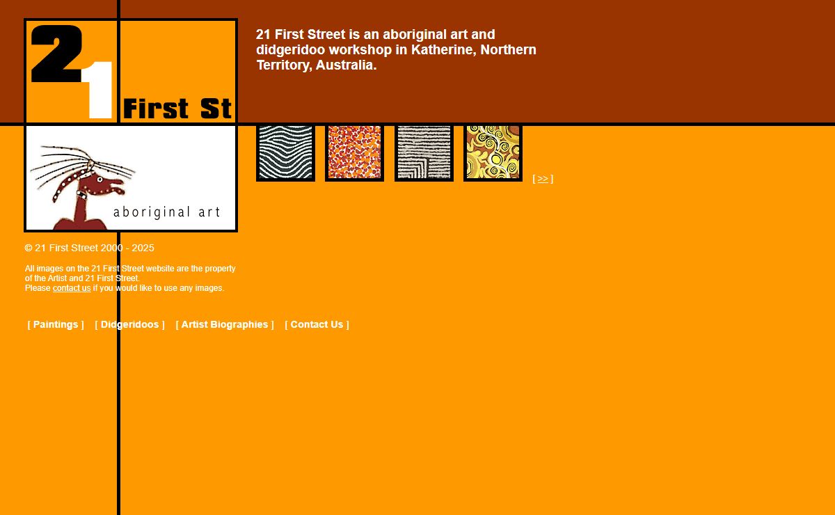21 First Street Aboriginal Art Gallery :: authentic aboriginal art