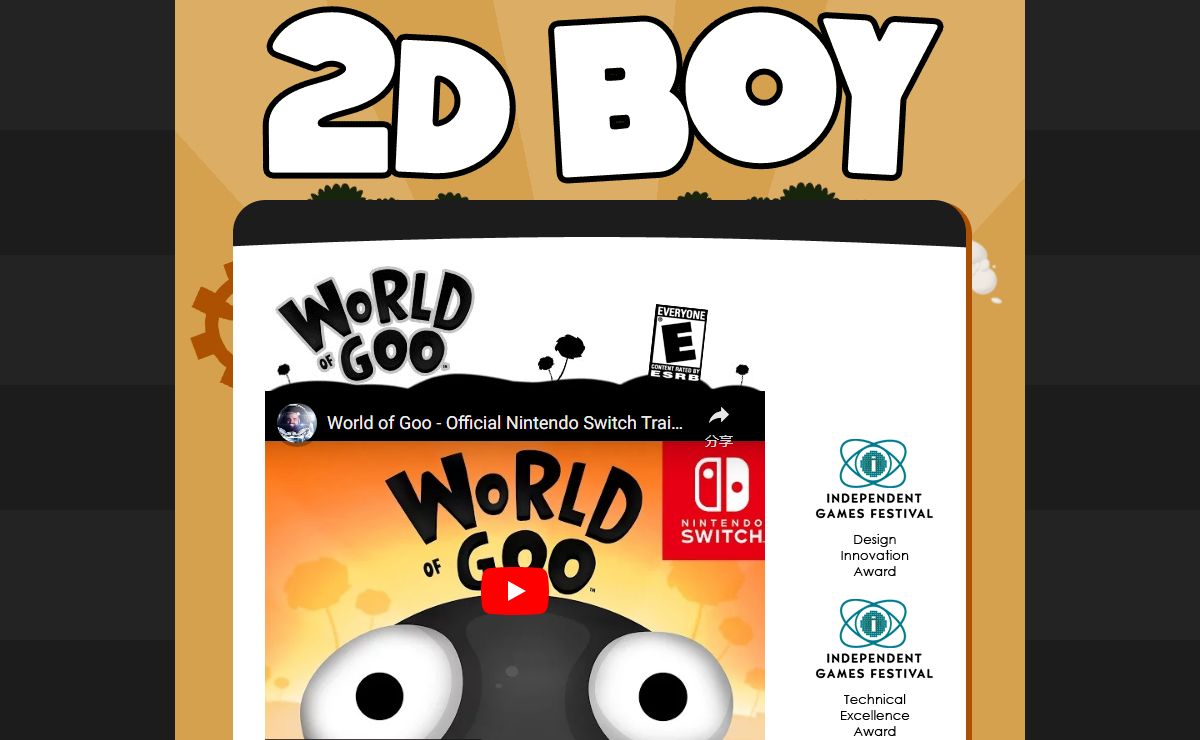 World of Goo from 2DBOY