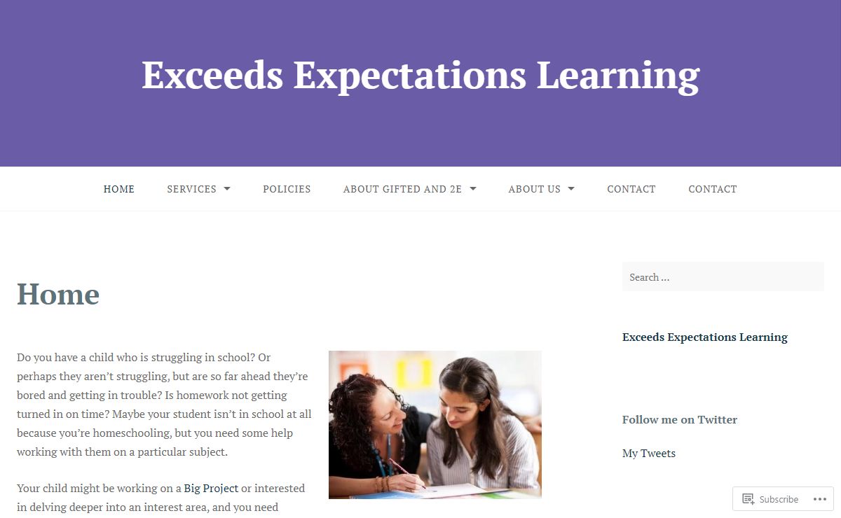 Exceeds Expectations Learning
