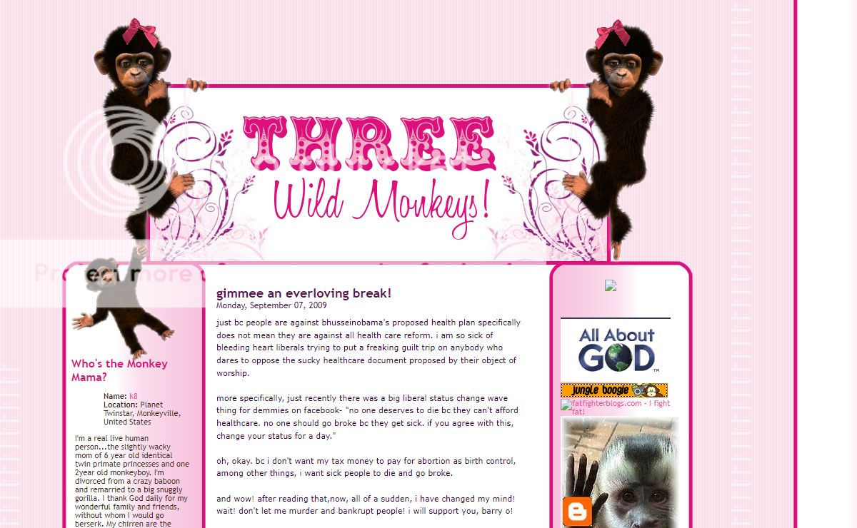 2, no, 3 wild monkeys!