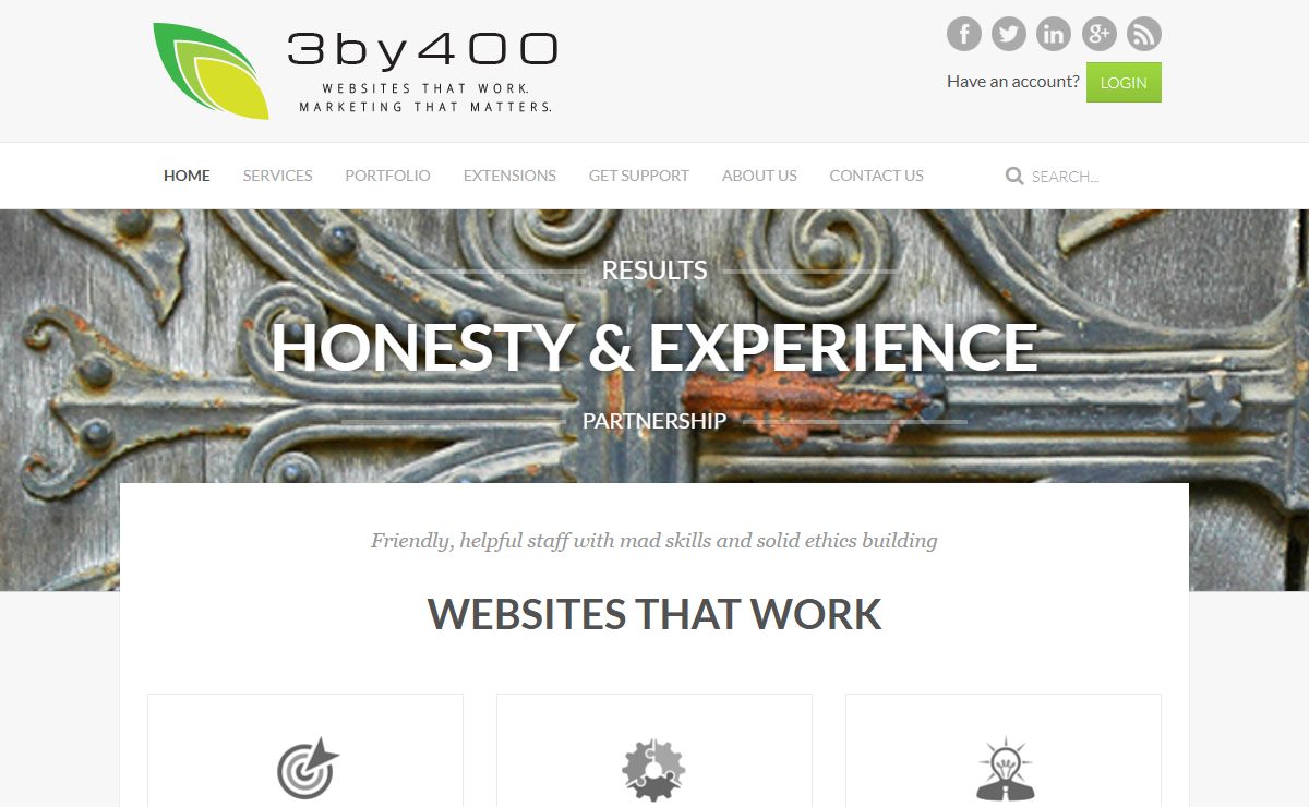 3by400 North Georgia Web Design Team Using Joomla and WordPress