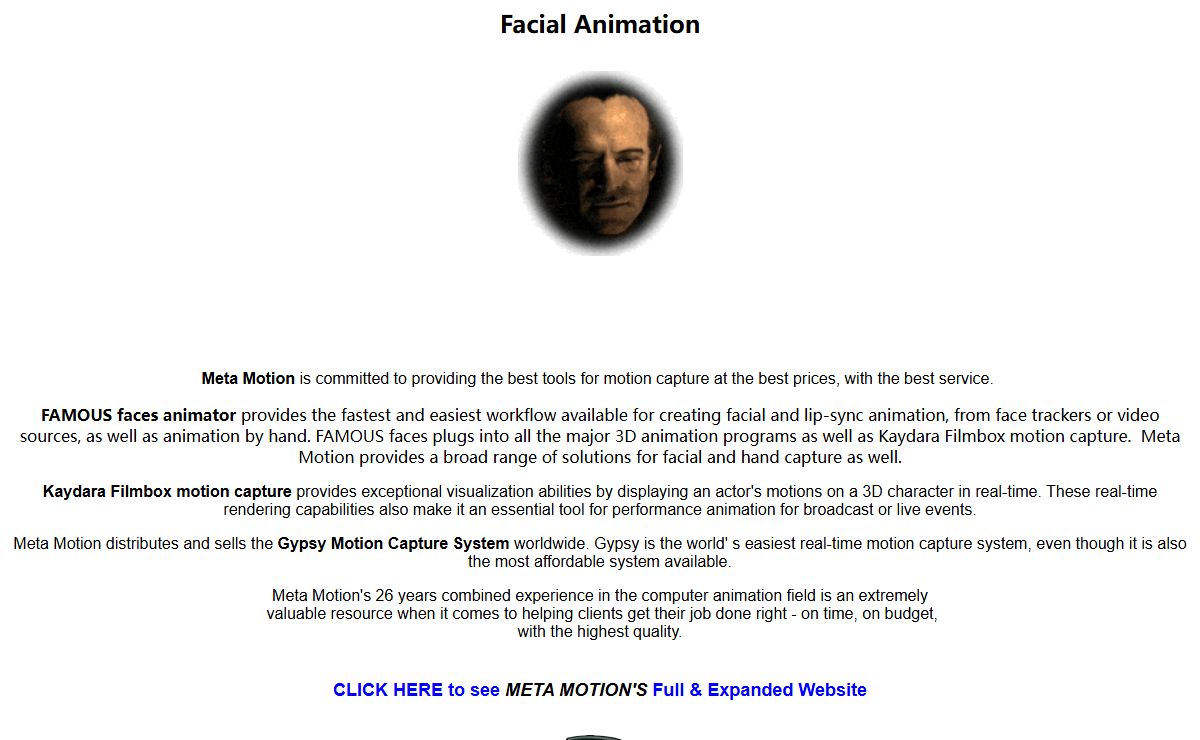 Facial animation
