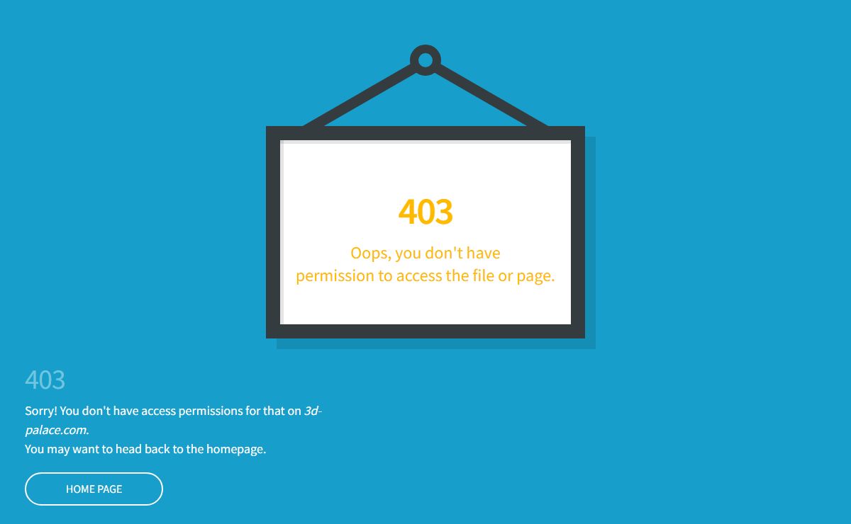 403 Forbidden