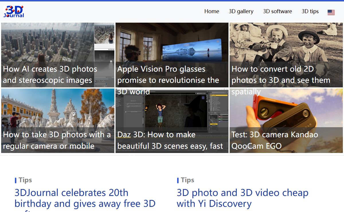 3DJournal - All about 3D photo and 3D video