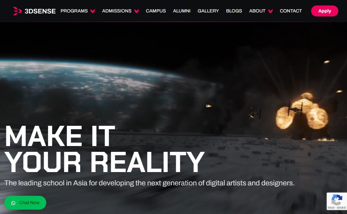 3dsense Media School | Award-Winning Digital Arts Programs