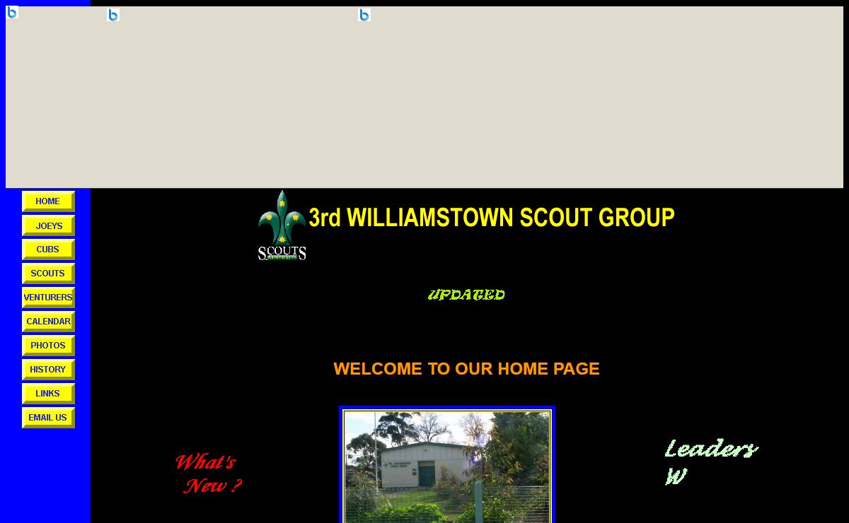 3rd Williamstown Scout Group - Melbourne, Australia - our home page