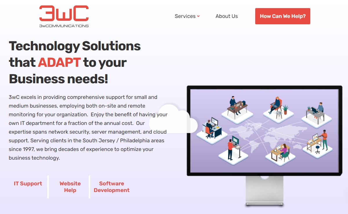 Home - IT Support, Software & Web Development