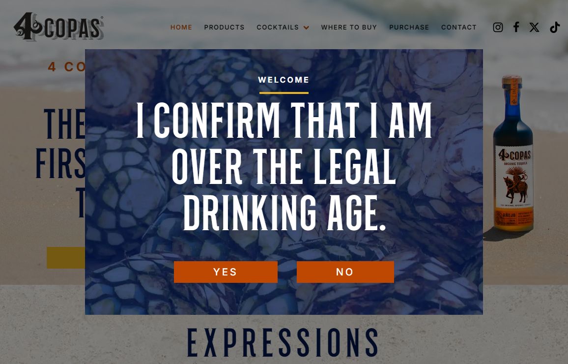 4 Copas Tequila | The World's First Organic Tequila