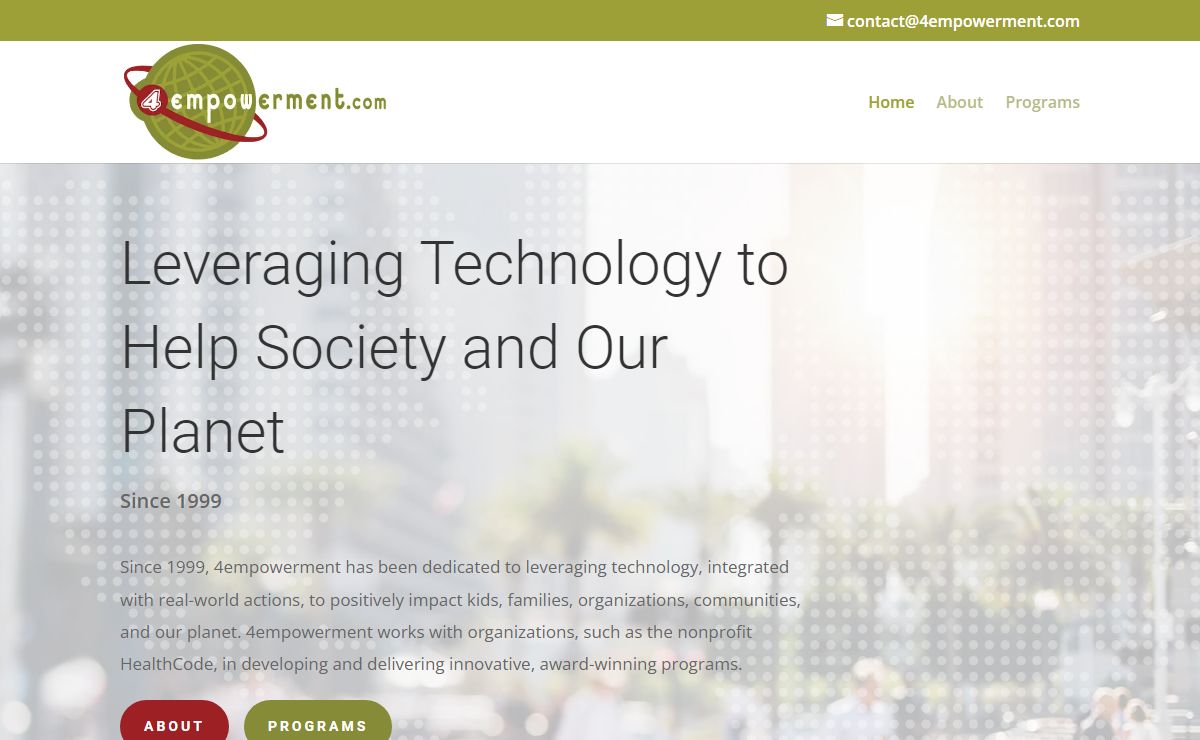 4Empowerment | Leveraging Technology to Help Society
