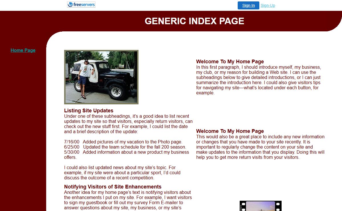 Home Page