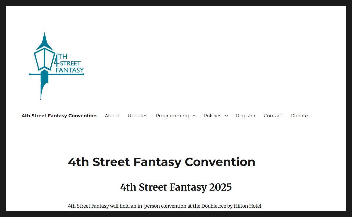 4th Street Fantasy Convention