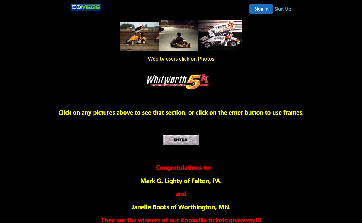 Sprint Cars,Whitworth Racing