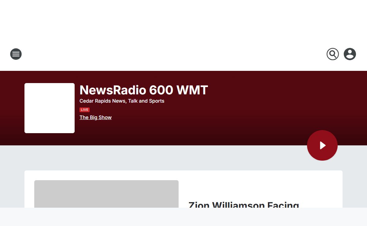 NewsRadio 600 WMT - Cedar Rapids News, Talk and Sports