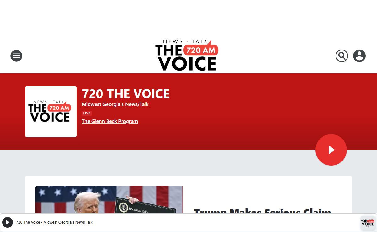 720 THE VOICE - Midwest Georgia's News/Talk