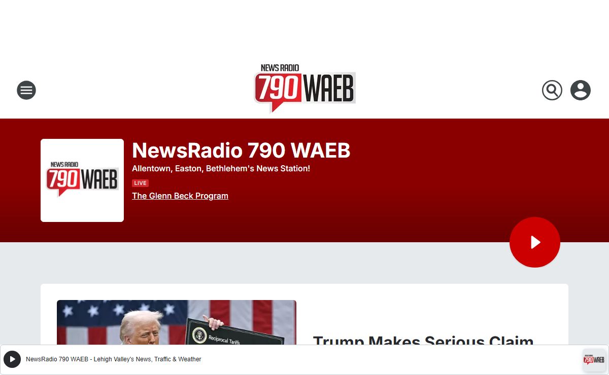 NewsRadio 790 WAEB - Allentown, Easton, Bethlehem's News Station!