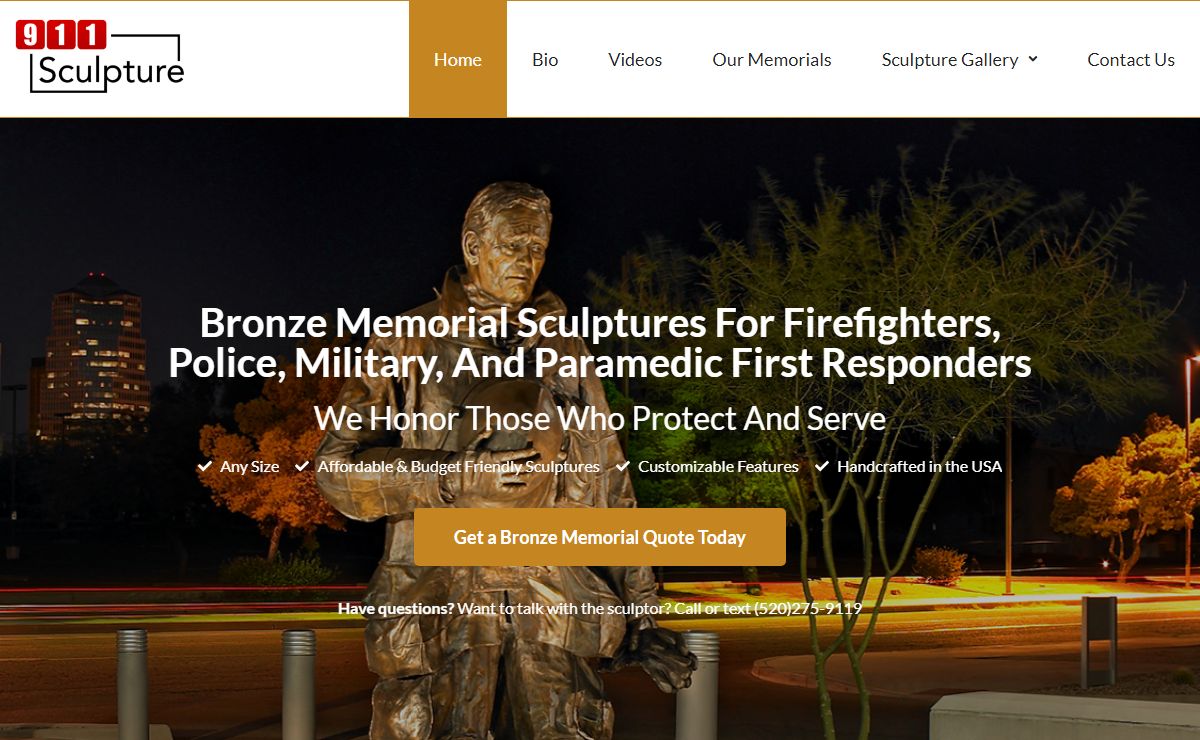 Bronze Memorial Statues & Sculptures - Tucson, Az.