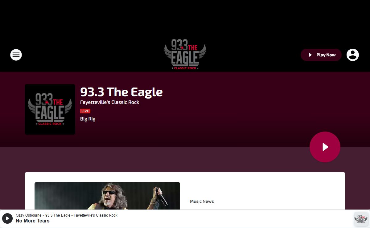 93.3 The Eagle - Fayetteville's Classic Rock