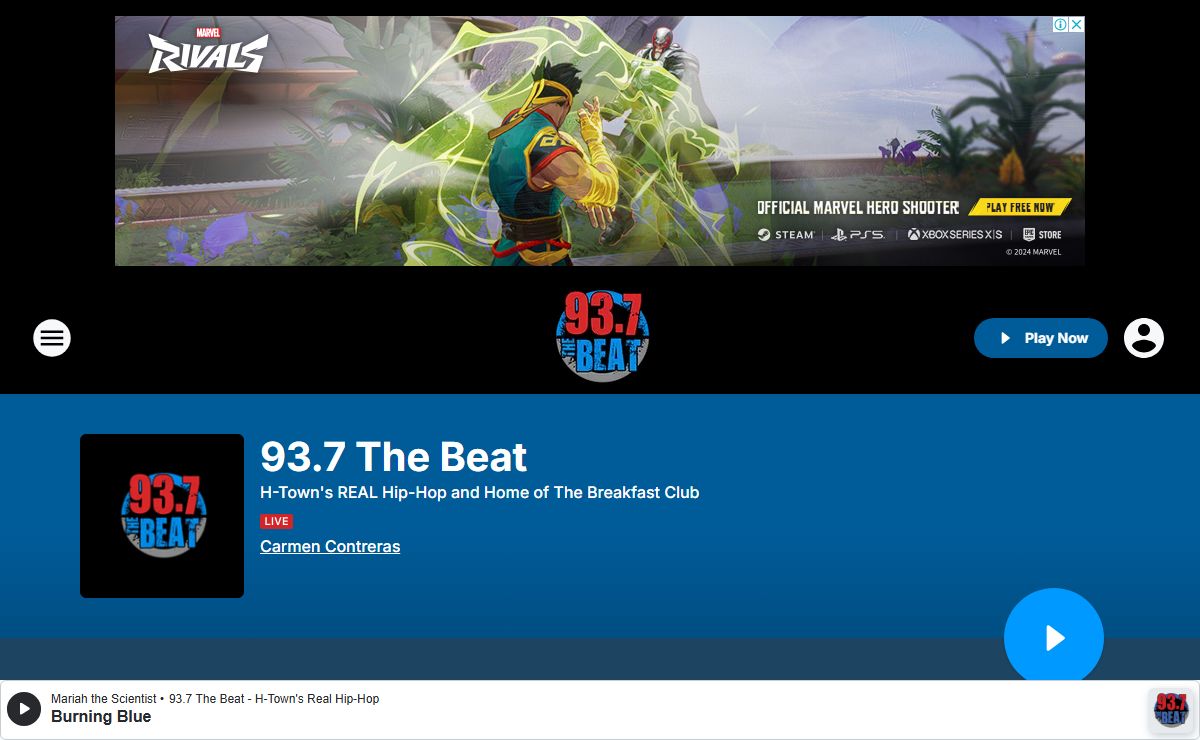 93.7 The Beat - H-Town's REAL Hip-Hop and Home of The Breakfast Club