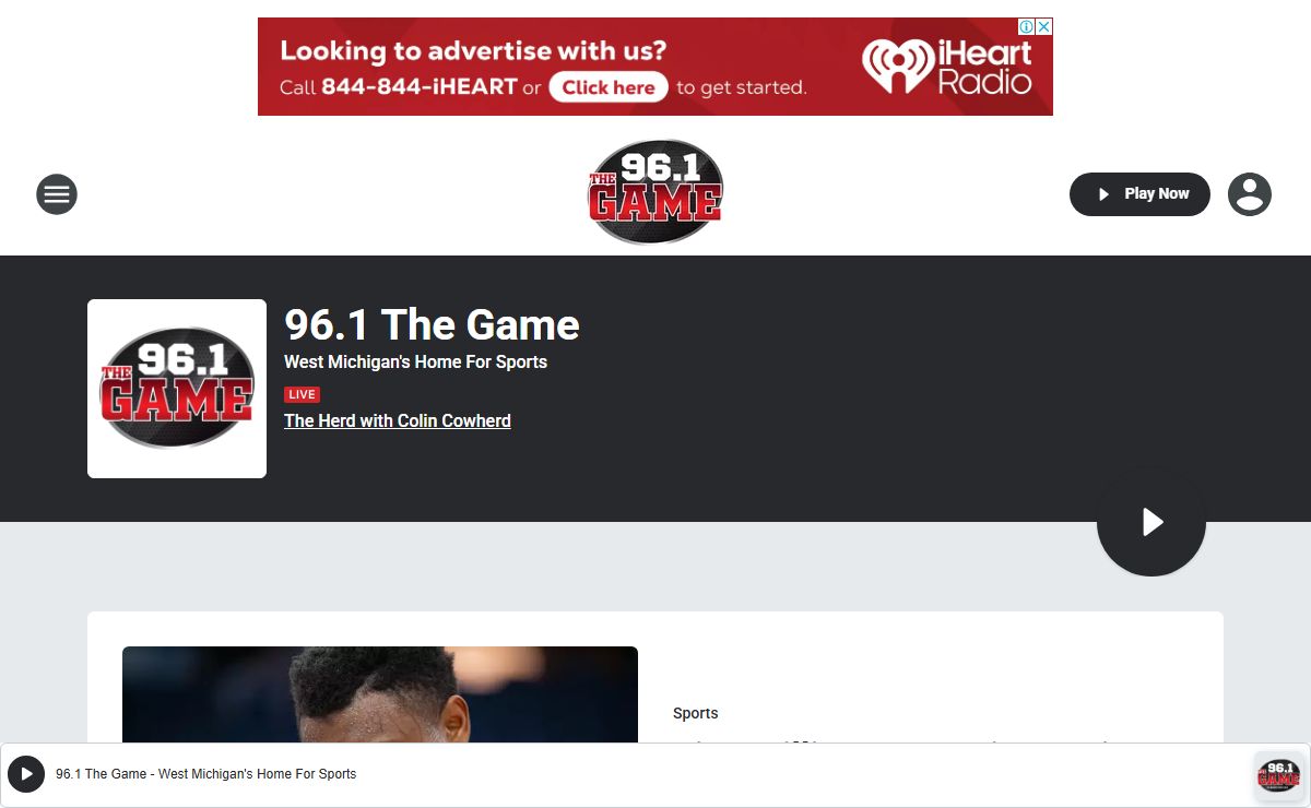 96.1 The Game - West Michigan's Home For Sports