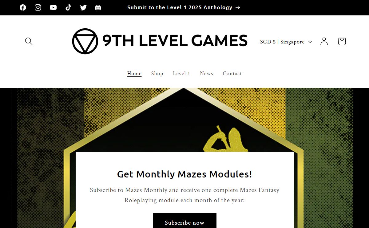 9th Level Games