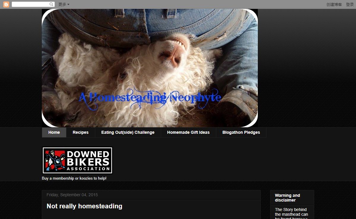 A Homesteading Neophyte