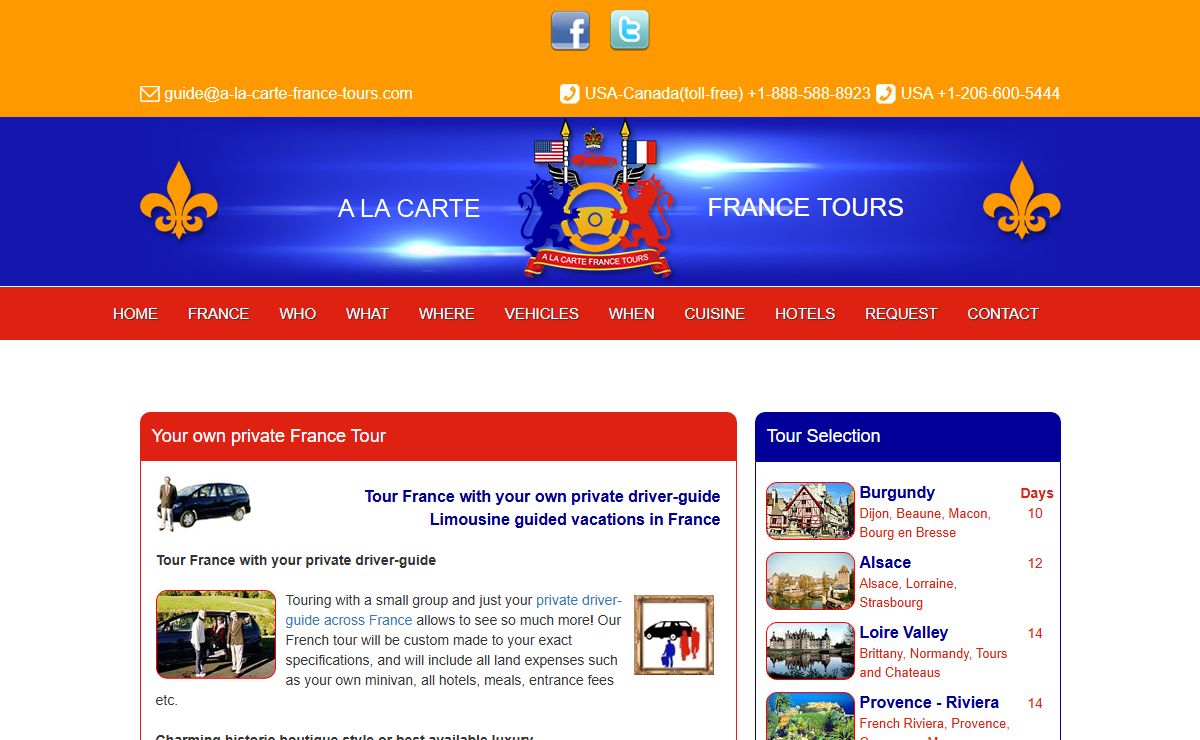France Tours - tour France with your private driver-guide