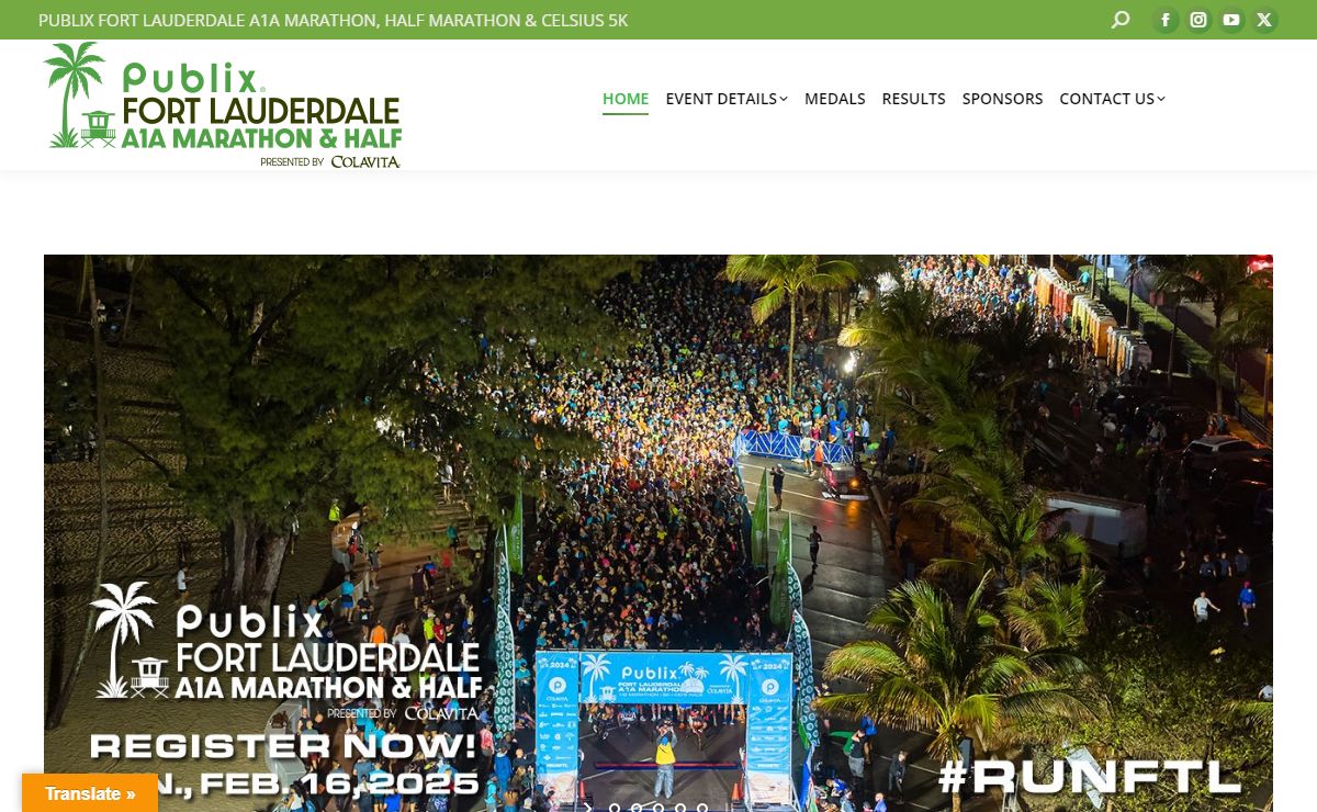 Publix Fort Lauderdale A1A Marathon, Half Marathon & 5K