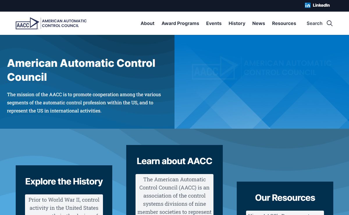 American Automatic Control Council | A2C2