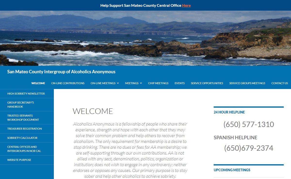 San Mateo County Intergroup of Alcoholics Anonymous