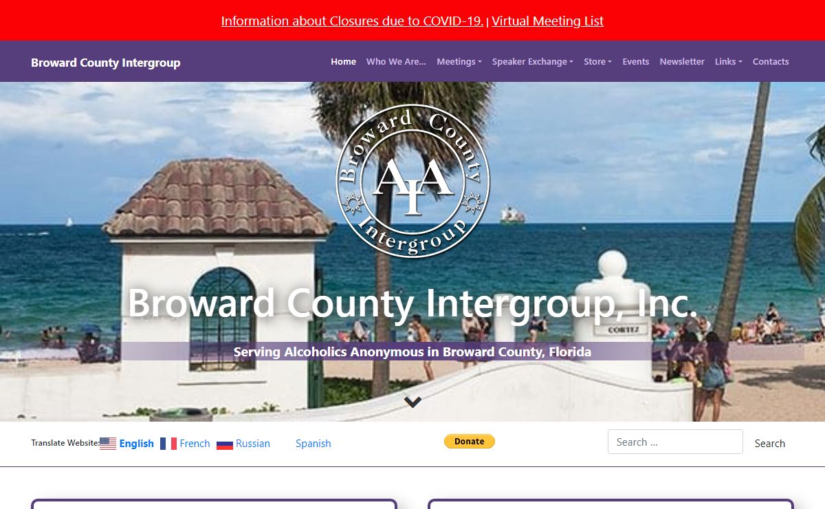 Broward County Intergroup – Serving Alcoholics Anonymous